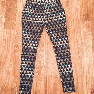 Patterned Spandex leggings